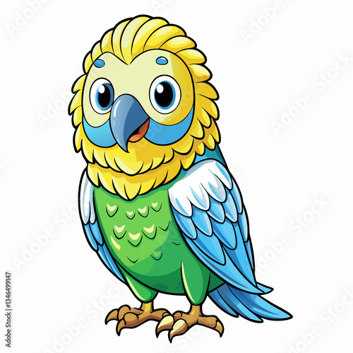 budgerigar budgie bird with background