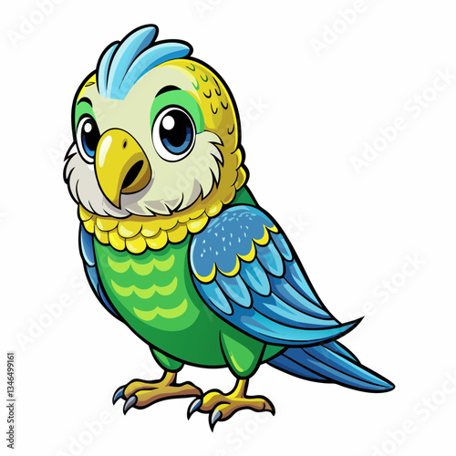 budgerigar budgie bird with background