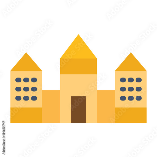 Palace Vector Design Icon Style