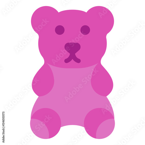 Gummy Bear Vector Design Icon Style