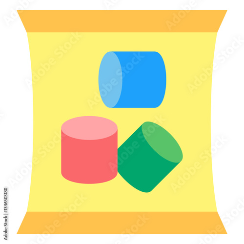 Marshmallow Vector Design Icon Style