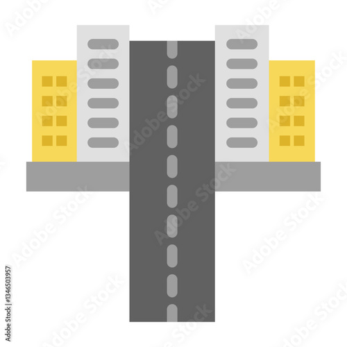 Street Vector Design Icon Style