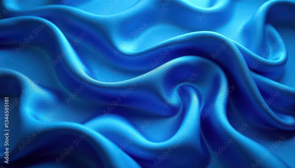 Deep blue silk waves, luxurious texture, abstract art , subtle, decor, photography Deep blue silk waves, luxurious texture, abstract art , subtle, decor, photography