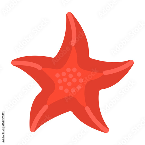 Seastar Vector Design Icon Style
