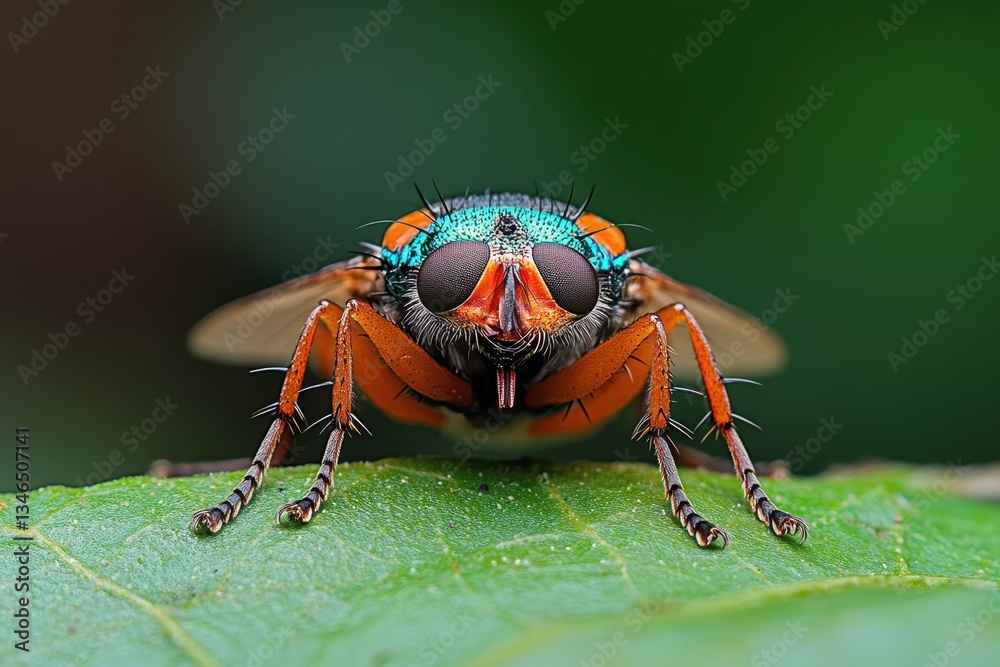 Fototapeta premium Housefly Banner