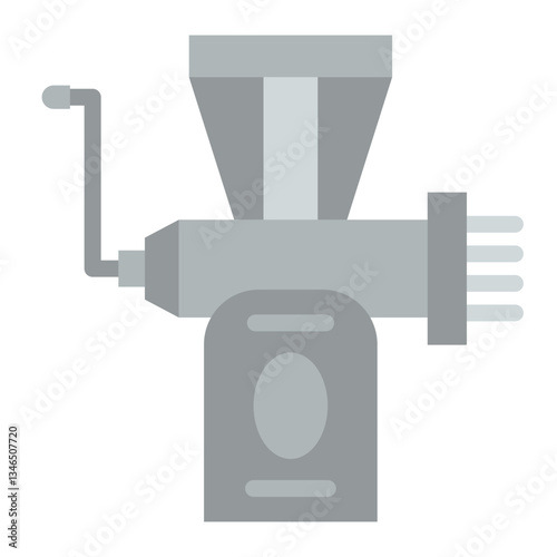 Meat grinder Vector Design Icon Style