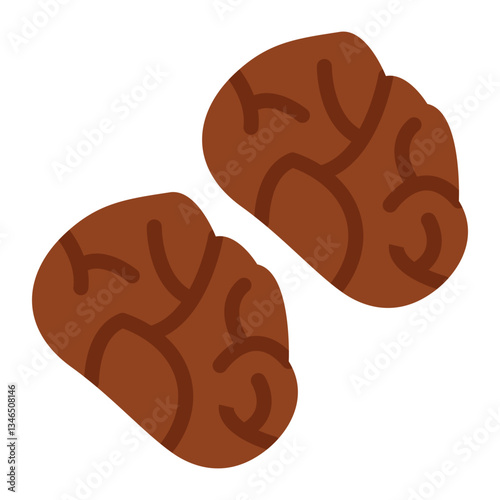 Lamb shank Vector Design Icon Style