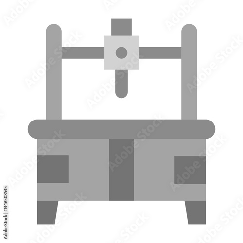 Wood milling Vector Design Icon Style