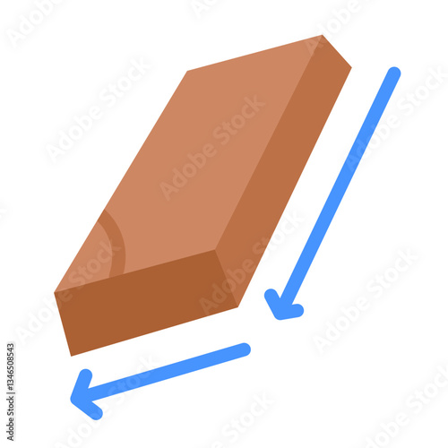 Board feet Vector Design Icon Style