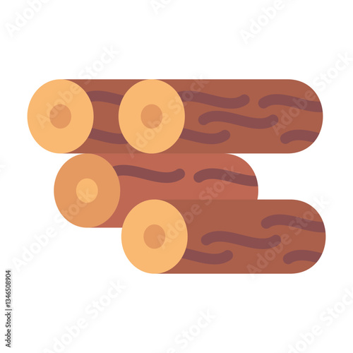Timber trade Vector Design Icon Style