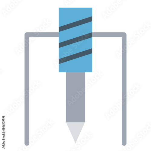 Auger Vector Design Icon Style