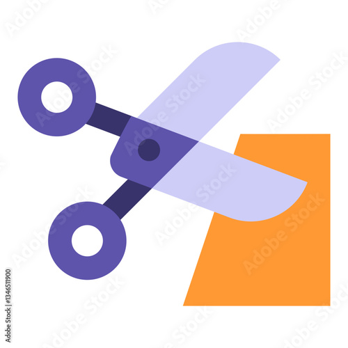 Coupon Cutter Vector Design Icon Style
