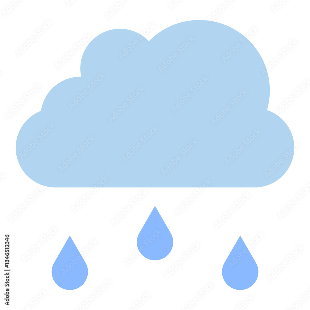 Rainwater Harvesting Vector Design Icon Style Rainwater Harvesting Vector Design Icon Style