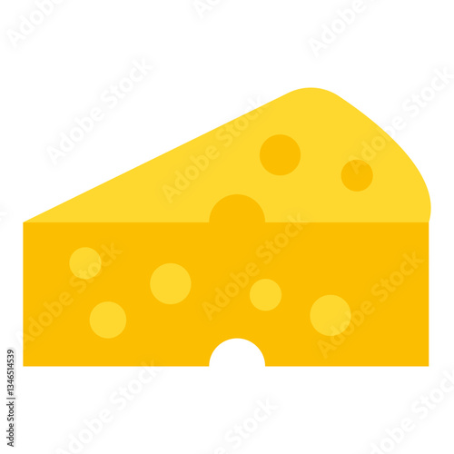 Cheese Vector Design Icon Style