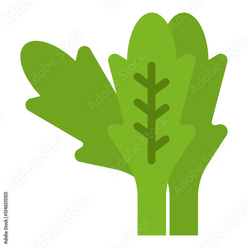 Arugula Vector Design Icon Style