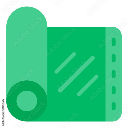 Yoga Mat Vector Design Icon Style