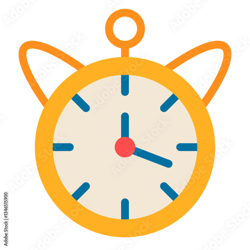 Timer Vector Design Icon Style