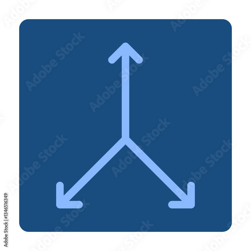 Coordinates Vector Design Icon Style