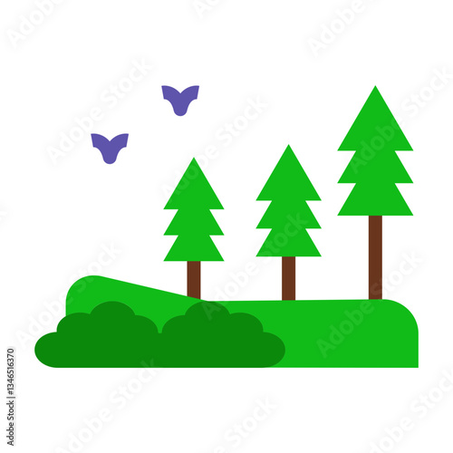 Expedition Vector Design Icon Style