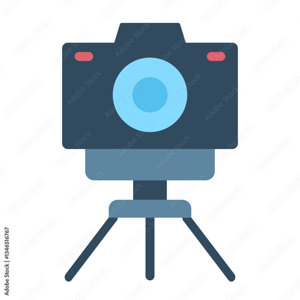 Surveyor's Instrument Vector Design Icon Style Surveyor's Instrument Vector Design Icon Style