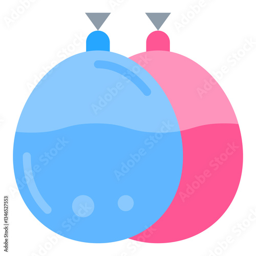 Water balloon Vector Design Icon Style