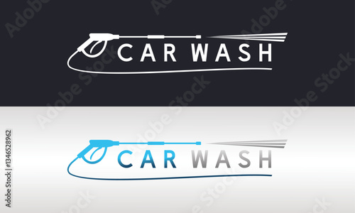 car wash logo design business