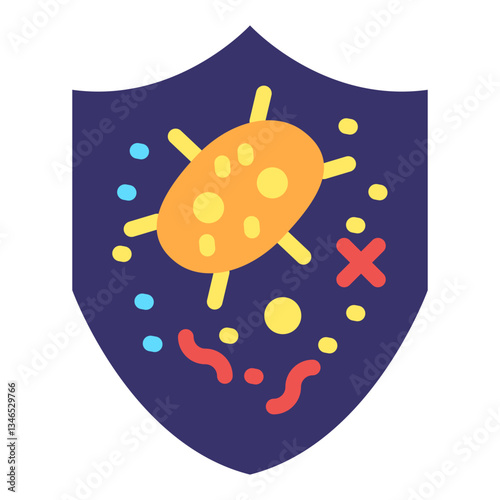 Immune system Vector Design Icon Style