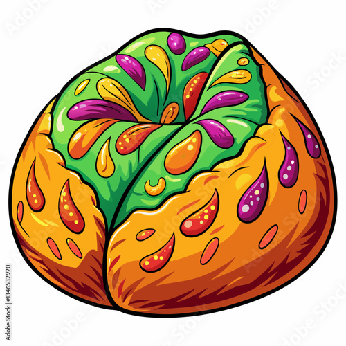 bean bag on a white background