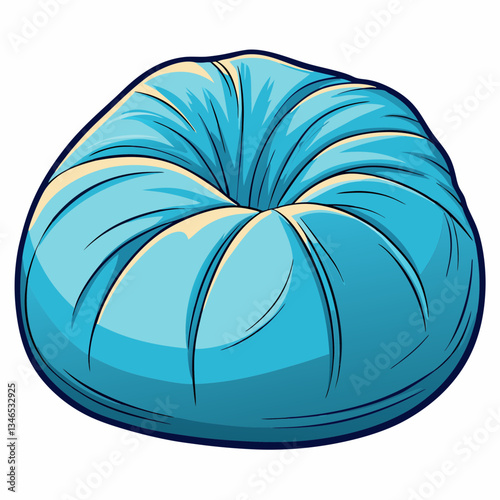 bean bag on a white background