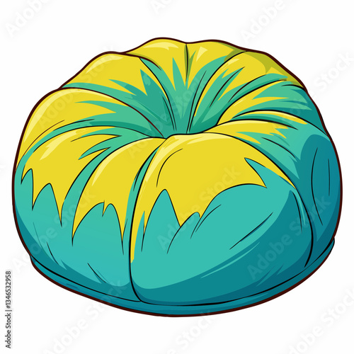 bean bag on a white background