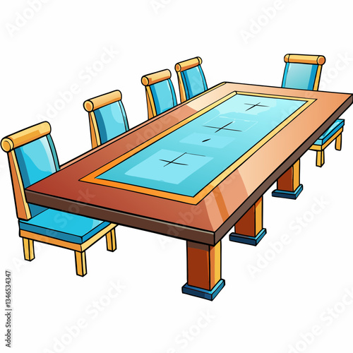 table and chairs