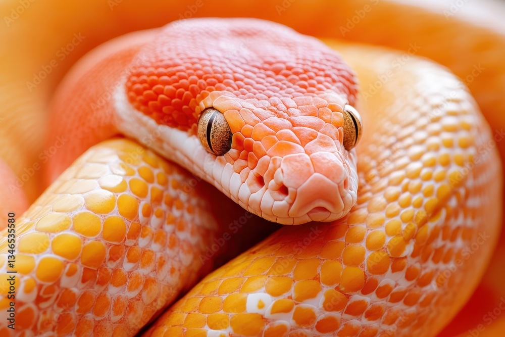 Fototapeta premium Close-up Snake Banner