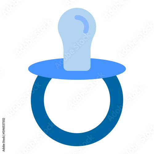 Pacifier Vector Design Icon Style
