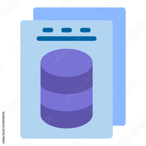 Hadoop Vector Design Icon Style