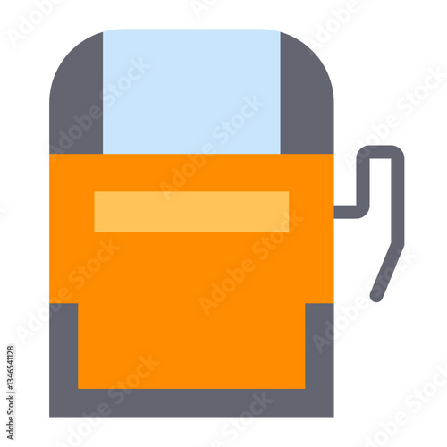 Fuel Pump Vector Design Icon Style