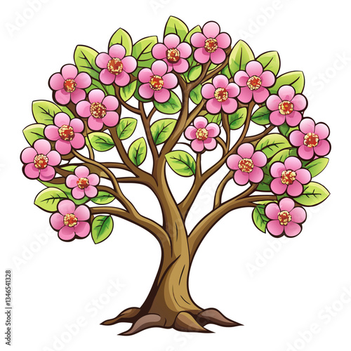 dogwood tree with flowers
