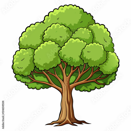 elm tree with leaves