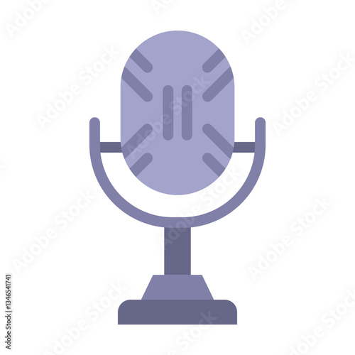 Microphone Vector Design Icon Style