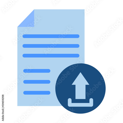 Upload Vector Design Icon Style