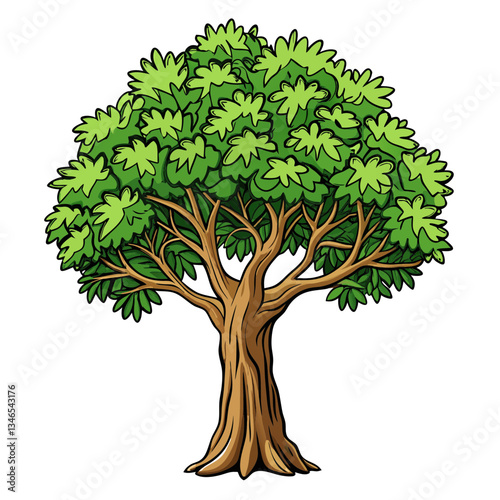 olive tree with green leaves