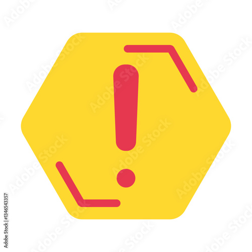 Exclamation Mark Vector Design Icon Style