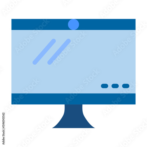Desktop Vector Design Icon Style