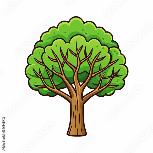 sandalwood tree with green leaves