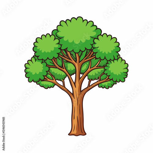 sandalwood tree with green leaves