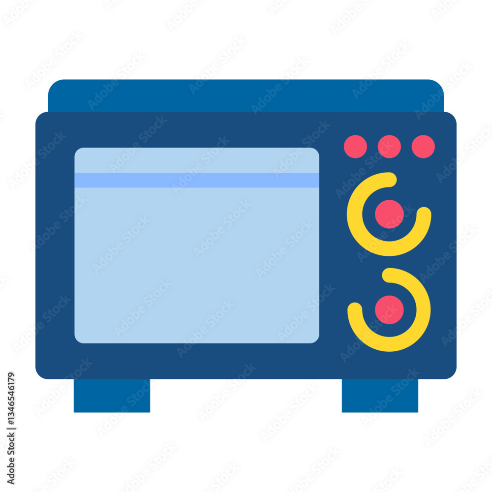 Microwave Vector Design Icon Style Microwave Vector Design Icon Style