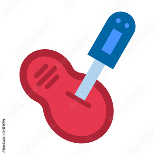 Meat Thermometer Vector Design Icon Style