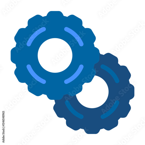 Settings Vector Design Icon Style