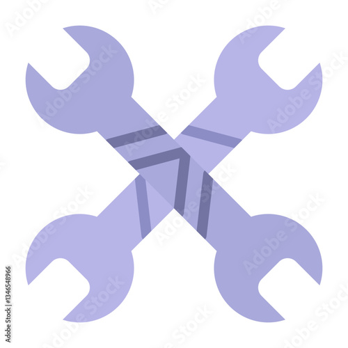 Wrench Vector Design Icon Style