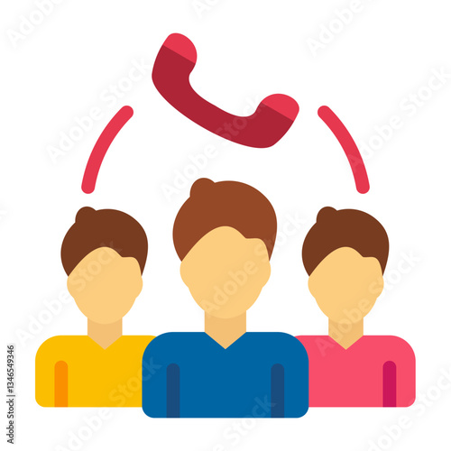 Conference Vector Design Icon Style