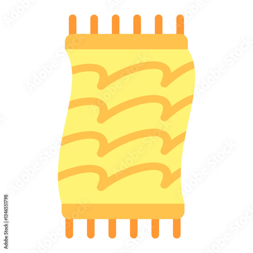 Towel Vector Design Icon Style